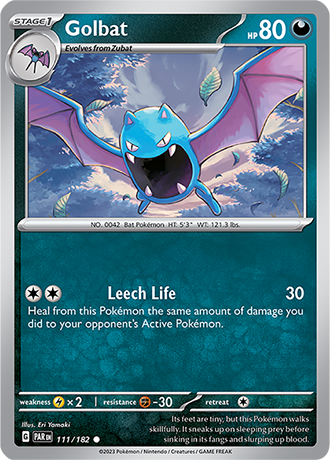 Karta Pokemon 111 182 Golbat [Paradox Rift].JPG