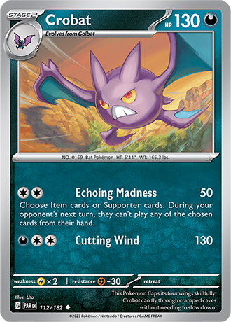Karta Pokemon 112 182 Crobat [Paradox Rift].JPG