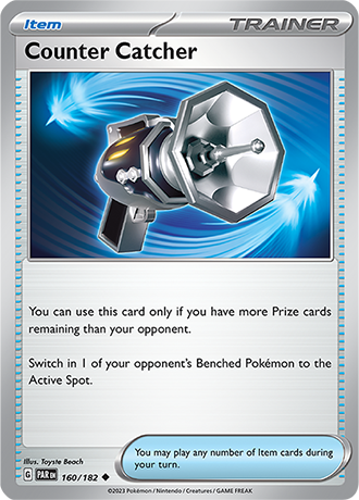 Karta Pokemon 160 182 Counter Catcher [Paradox Rift].JPG