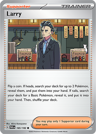 Karta Pokemon 165 182 Larry [Paradox Rift].JPG