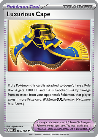 Karta Pokemon 166 182 Luxurious Cape [Paradox Rift].JPG