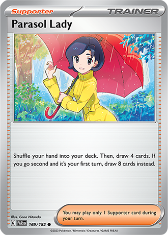 Karta Pokemon 169 182 Parasol Lady [Paradox Rift].JPG