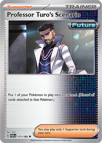 Karta Pokemon 171 182 Professor Turo's Scenario [Paradox Rift].JPG