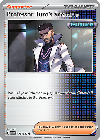 Karta Pokemon 171 182 Professor Turo's Scenario [Paradox Rift].JPG