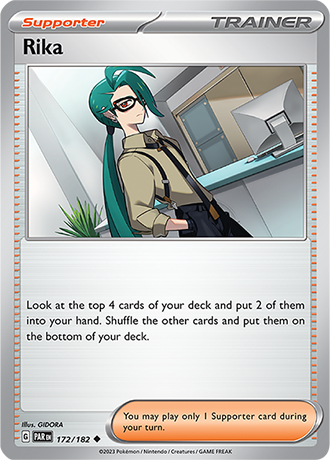 Karta Pokemon 172 182 Rika [Paradox Rift].JPG