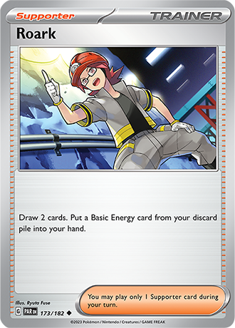 Karta Pokemon 173 182 Roark [Paradox Rift].JPG