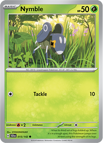 Karta Pokemon 015 142 Nymble [Stellar Crown].JPG