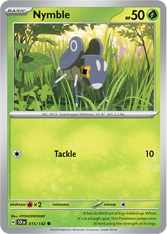 Karta Pokemon 015 142 Nymble [Stellar Crown].JPG