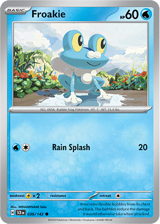 Karta Pokemon 039 142 Froakie [Stellar Crown].JPG