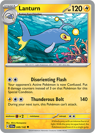Karta Pokemon 049 142 Lanturn [Stellar Crown].JPG