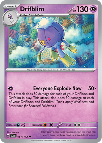Karta Pokemon 061 142 Drifblim [Stellar Crown].JPG