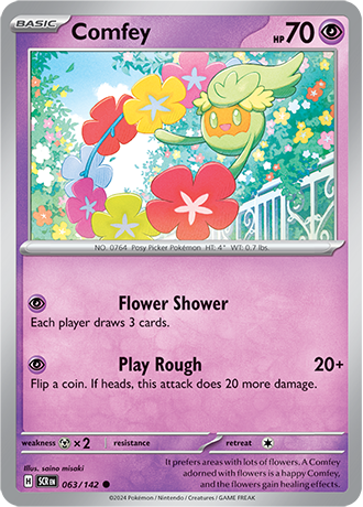Karta Pokemon 063 142 Comfey [Stellar Crown].JPG