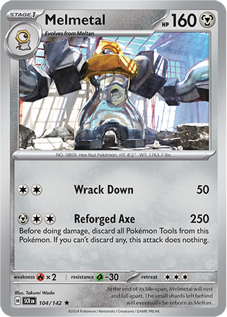 Karta Pokemon 104 142 Melmetal [Stellar Crown].JPG