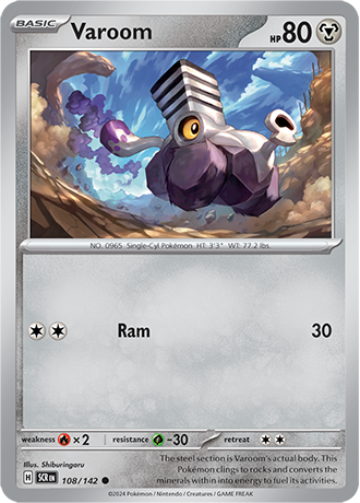 Karta Pokemon 108 142 Varoom [Stellar Crown].JPG