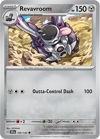 Karta Pokemon 109 142 Revavroom [Stellar Crown].JPG