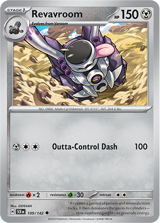 Karta Pokemon 109 142 Revavroom [Stellar Crown].JPG