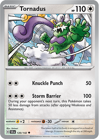 Karta Pokemon 120 142 Tornadus [Stellar Crown].JPG