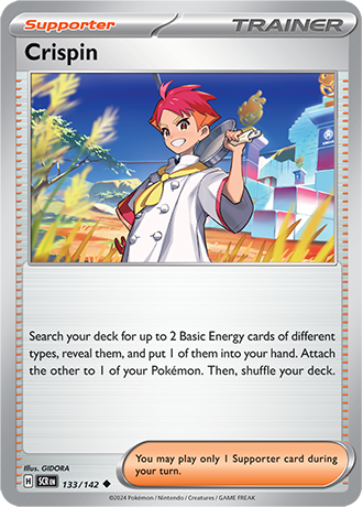 Karta Pokemon 133 142 Crispin [Stellar Crown].JPG