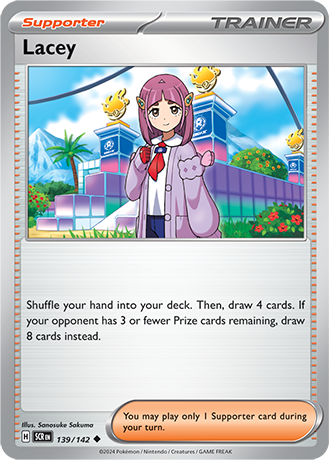 Karta Pokemon 139 142 Lacey [Stellar Crown].JPG