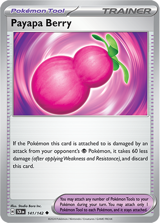 Karta Pokemon 141 142 Payapa Berry [Stellar Crown].JPG