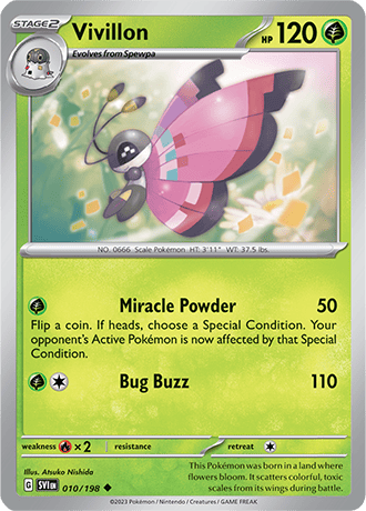 Karta Pokemon 010 198 Vivillon [Scarlet &amp; Violet].JPG