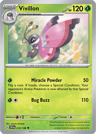 Karta Pokemon 010 198 Vivillon [Scarlet &amp; Violet].JPG