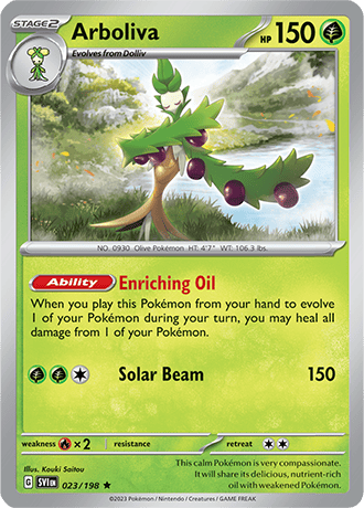 Karta Pokemon 023 198 Arboliva [Scarlet &amp; Violet].JPG