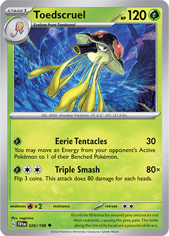 Karta Pokemon 026 198 Toedscruel [Scarlet &amp; Violet].JPG