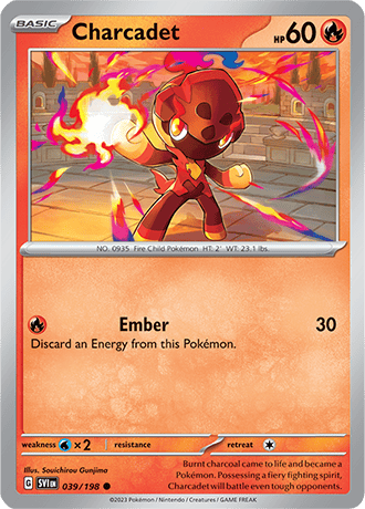 Karta Pokemon 039 198 Charcadet [Scarlet &amp; Violet].JPG