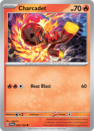 Karta Pokemon 040 198 Charcadet [Scarlet &amp; Violet].JPG