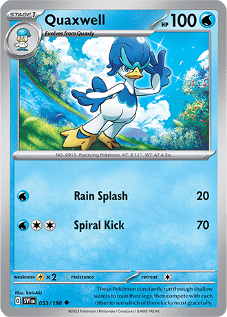 Karta Pokemon 053 198 Quaxwell [Scarlet &amp; Violet].JPG