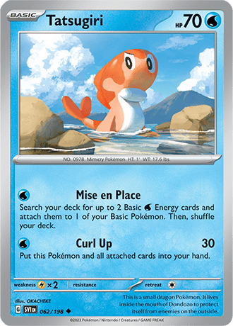 Karta Pokemon 062 198 Tatsugiri [Scarlet &amp; Violet].JPG