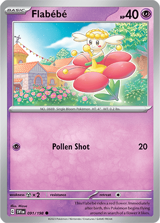 Karta Pokemon 091 198 Flab├ęb├ę [Scarlet &amp; Violet].JPG