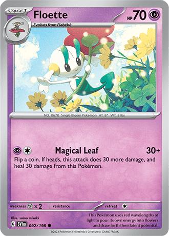 Karta Pokemon 092 198 Floette [Scarlet &amp; Violet].JPG