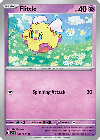 Karta Pokemon 101 198 Flittle [Scarlet &amp; Violet].JPG