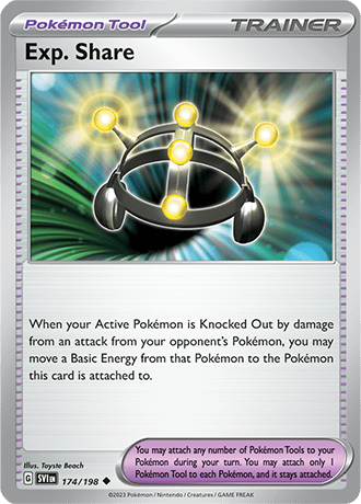 Karta Pokemon 174 198 Exp. Share [Scarlet &amp; Violet].JPG