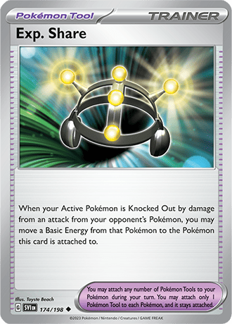 Karta Pokemon 174 198 Exp. Share [Scarlet &amp; Violet].JPG