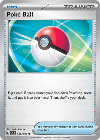 Karta Pokemon 185 198 Pok├ę Ball [Scarlet &amp; Violet].JPG