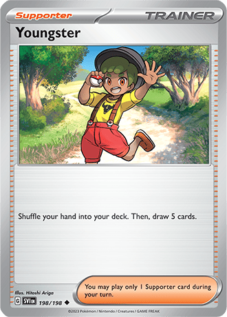 Karta Pokemon 198 198 Youngster [Scarlet &amp; Violet].JPG