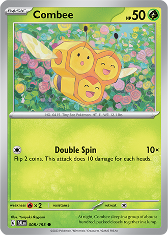 Karta Pokemon 008 193 Combee [Paldea Evolved].JPG