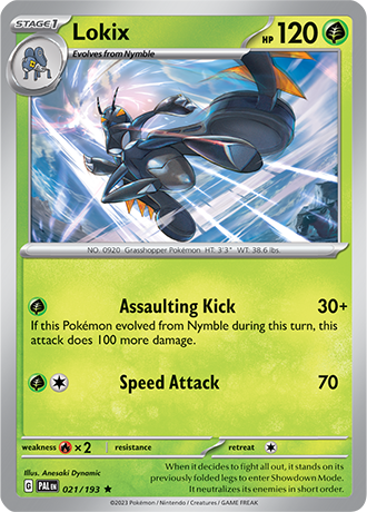 Karta Pokemon 021 193 Lokix [Paldea Evolved].JPG