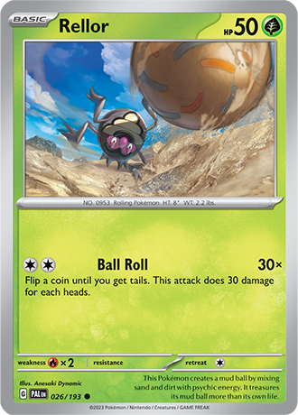 Karta Pokemon 026 193 Rellor [Paldea Evolved].JPG