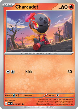 Karta Pokemon 038 193 Charcadet [Paldea Evolved].JPG