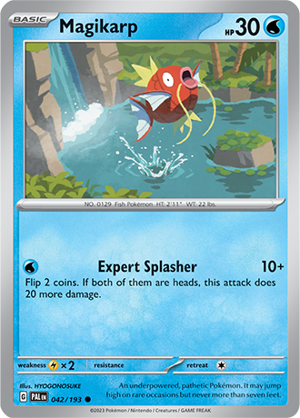 Karta Pokemon 042 193 Magikarp [Paldea Evolved].JPG