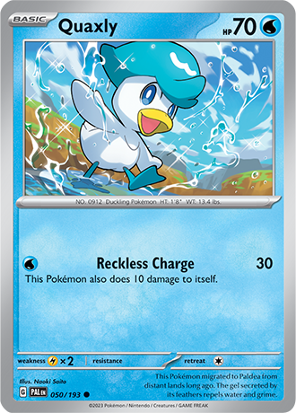 Karta Pokemon 050 193 Quaxly [Paldea Evolved].JPG