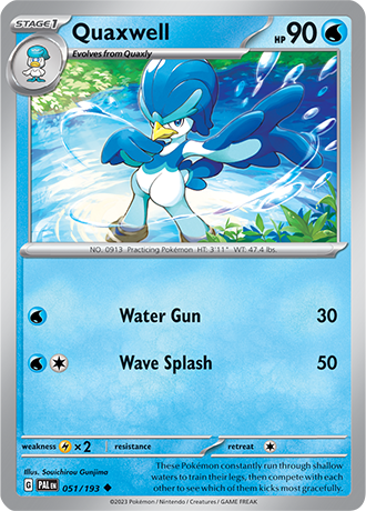 Karta Pokemon 051 193 Quaxwell [Paldea Evolved].JPG