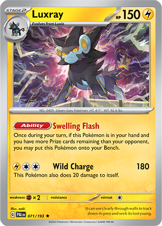 Karta Pokemon 071 193 Luxray [Paldea Evolved].JPG