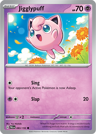 Karta Pokemon 083 193 Jigglypuff [Paldea Evolved].JPG