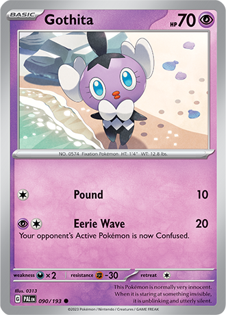 Karta Pokemon 090 193 Gothita [Paldea Evolved].JPG