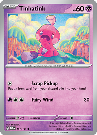 Karta Pokemon 101 193 Tinkatink [Paldea Evolved].JPG